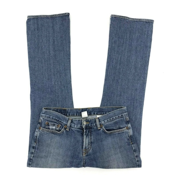 Lucky Brand Dungaree Boot Cut Jean Sz 6/28 Stretch - Picture 2 of 6